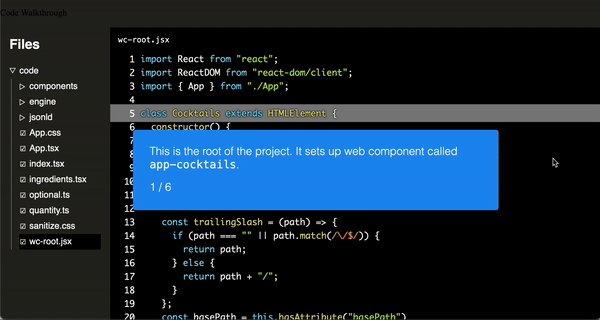 Path Through Code Code Walkthrough (in progress) - Paul Greenlee